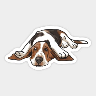 Basset Hound Dog Sticker